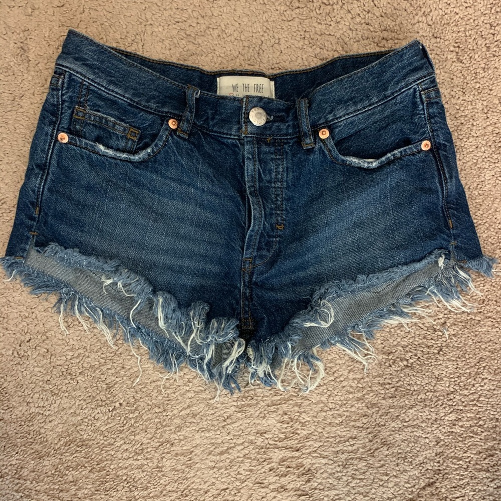 SoLD. We the free (free people) Jean shorts